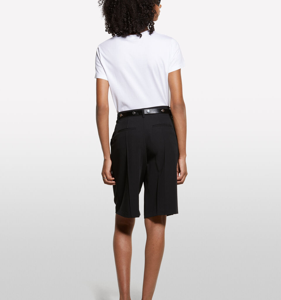 T-shirt boxy fit branca - t-shirt de manga curta para mulher - Branco | Sisley image number 2